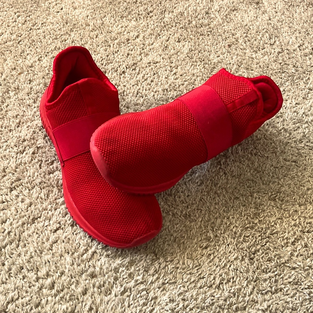 Red Slip on Shoes